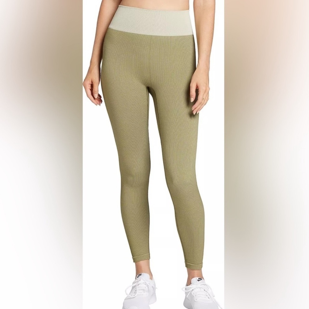 DSG Women's Twitch + Allison Seamless Green Leggings Size S